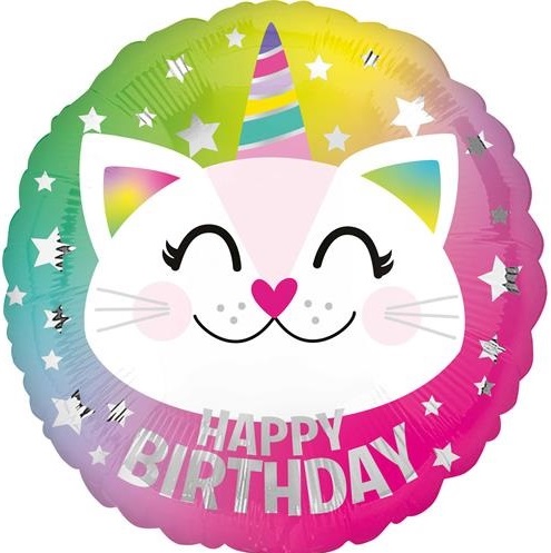 HAP 77 - Happy Birthday Kočička 43cm