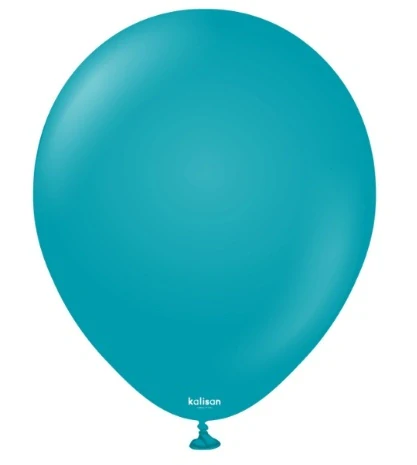 Latexový balonek tyrkys 30 cm