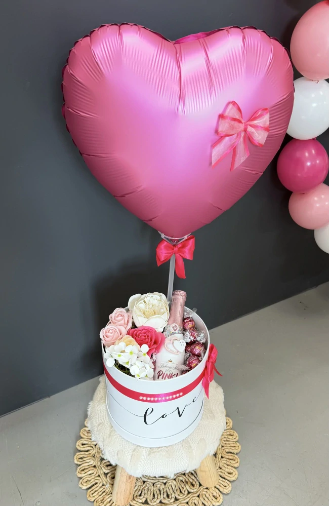 Flower box - big heart ❤️ - L