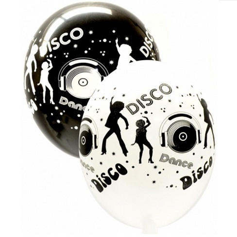 BAL 85 - disco / černé a bílé, 30cm / 1ks