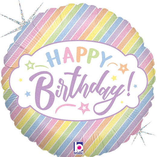 HAP 84 - Happy Birthday soft color / 46cm