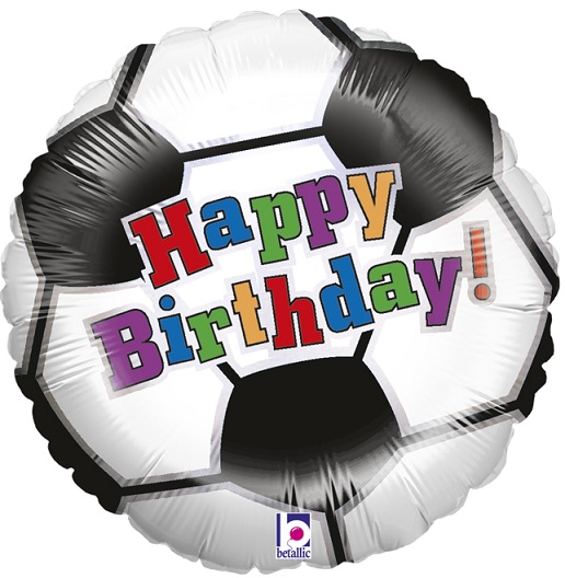 HAP 85 - Happy Birthday Fotbal / 46cm
