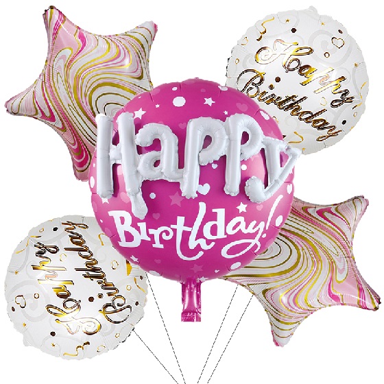 SADA 45 - Happy Birthday Pink / 5 ks