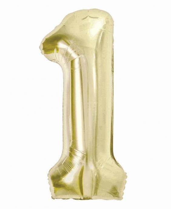 Číslice 1 - Champagne 85cm