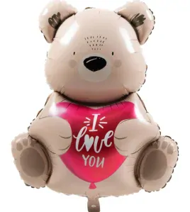 POST 240 - medvídek i love you 56cm - pouze vzduchem