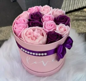 Flower Box - pink lila 'M'