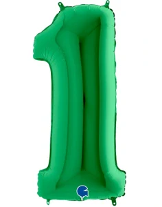 x-42 číslice 1 - zelená 102cm
