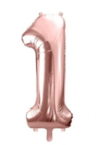 x-43 číslice rose gold 90cm