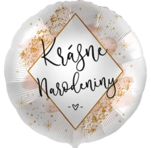 HAP 98 - SK krásné narodeniny - Luxus Blush - 43 cm