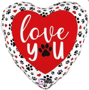 SR 85 - Love you - tlapka / 46 cm