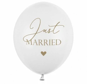 BAL 92 - svatba, Just married / sada 6 ks, 30cm