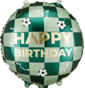 HAP 120 - Happy Birthday - fotbal / 45cm