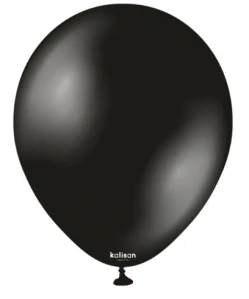Latexový balonek - černý metalic onyx 30 cm
