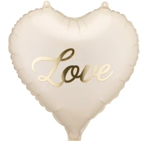 SR 101 Fóliový balonek srdce Love 45 cm
