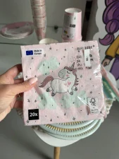 Jednorožec ubrousky 20ks