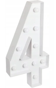 LED číslice 4 - 100cm 
