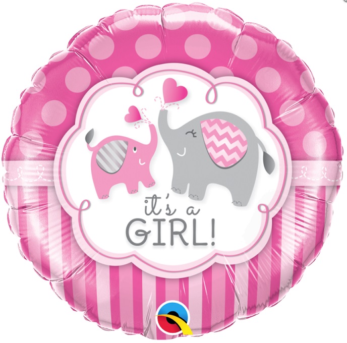 MIMI 02 - slůně it's a girl / 46cm