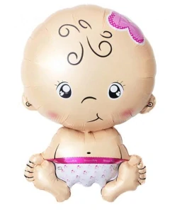 MIMI 06 Fóliový balonek Baby Girl – 37 × 55 cm