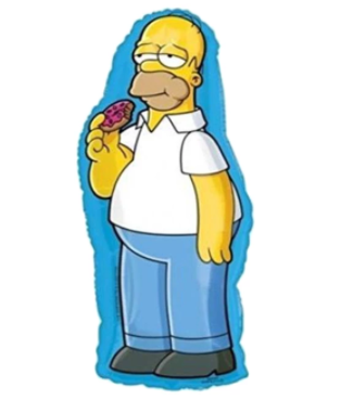 POST 136 - Homer Simpson 80x36cm