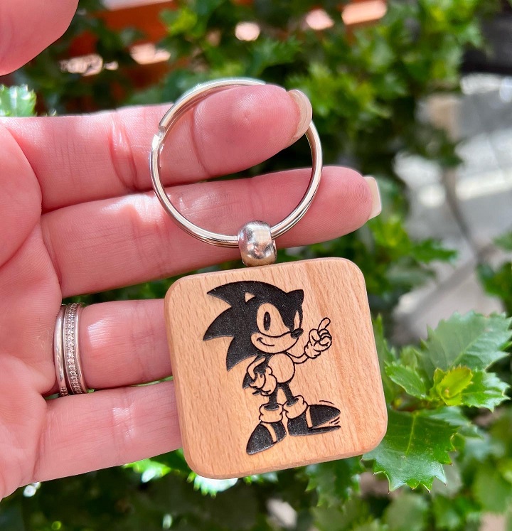Klíčenka + gravírování / 2 strany