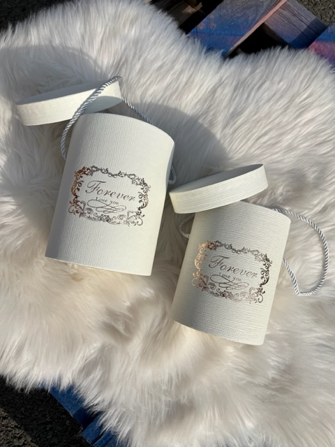 Box kulatý vysoký - Forever světlý S,M