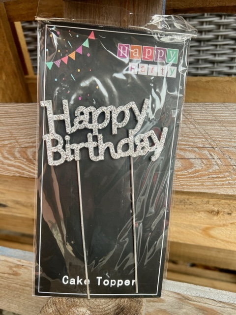 Na dort 12 - HB silver / kovová s kamínky