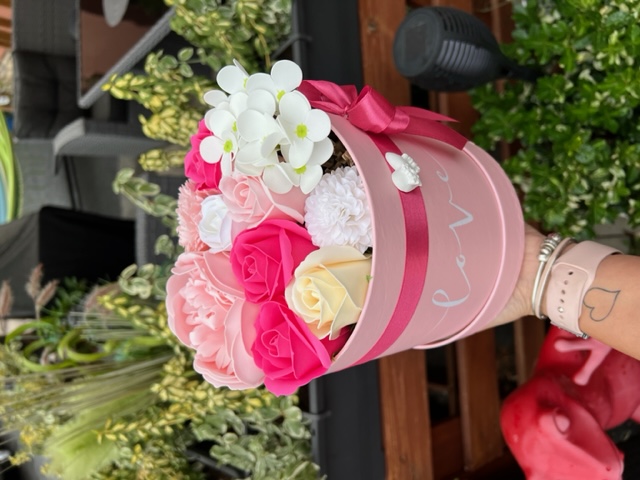 Flower Box S - Pink tube