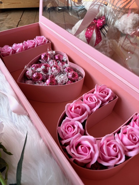 Love box I ❤ U - růžový