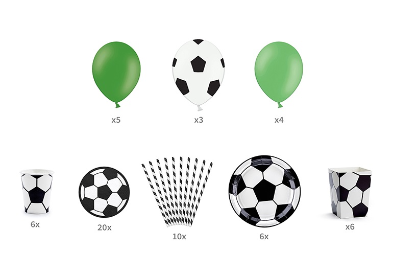PARTY SET 03 - FOTBAL