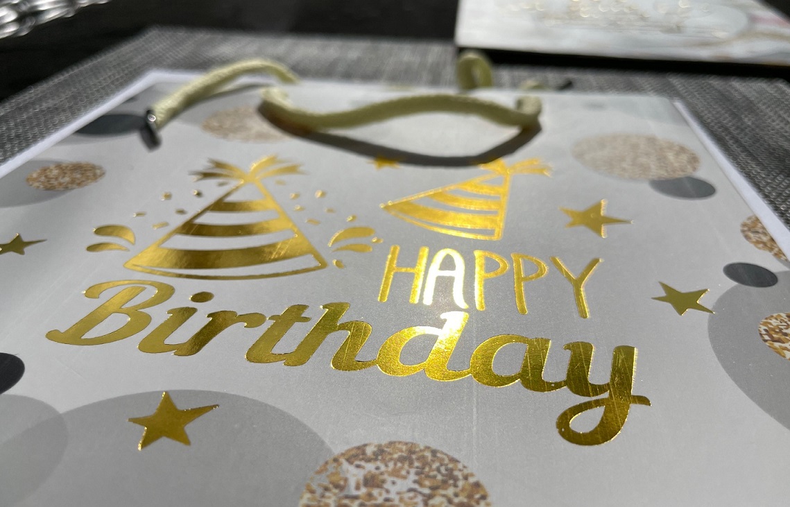 Dárková taška M - čepičky