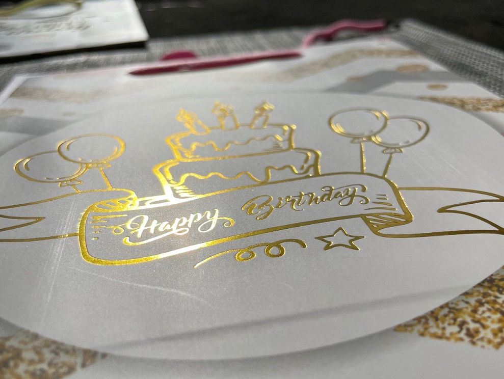 Dárková taška l - dortík