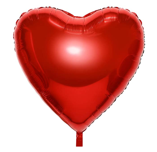 SR 57 - velké srdce červené / 60cm