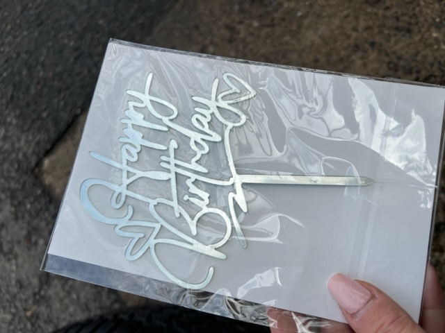 Na dort 21 - HB silver / 11cm