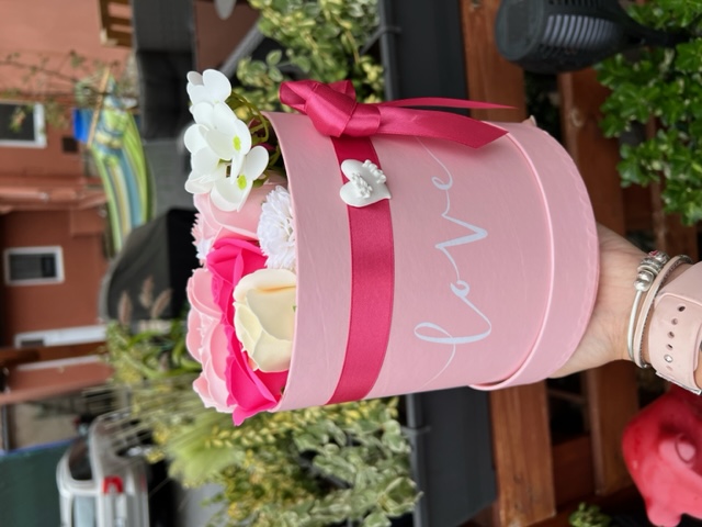 Flower Box S - Pink tube
