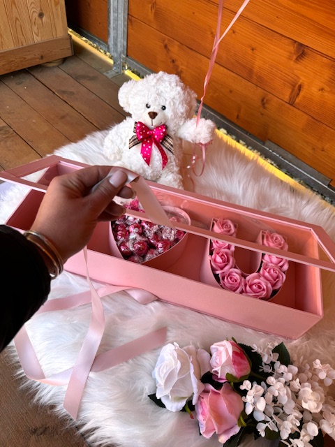 Love box I ❤ U - růžový