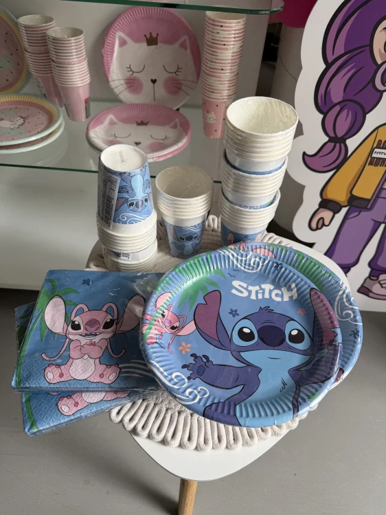 Stitch kelímek 6ks - 200ml