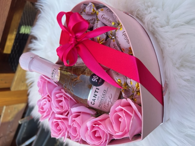 BOX 01 - Love - Pink Prosecco / 22cm