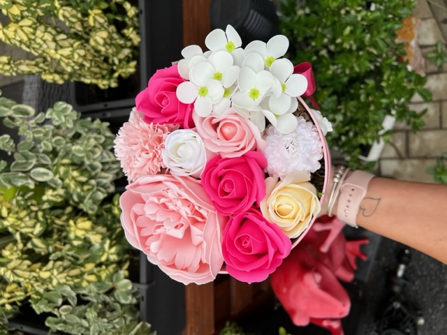 Flower Box S - Pink tube