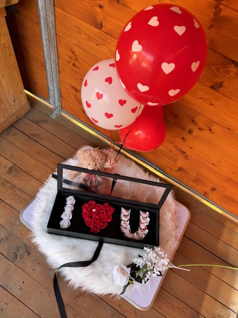 Love box I ❤ U - černý