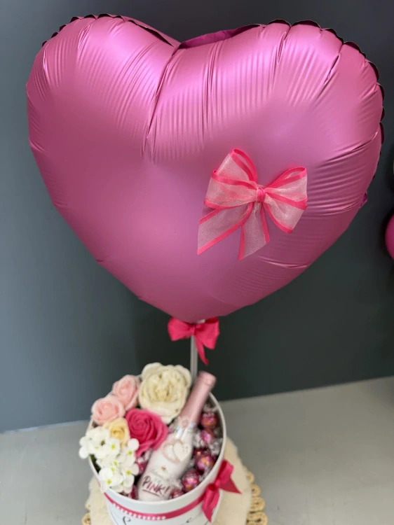 Flower box - big heart ❤️ - L