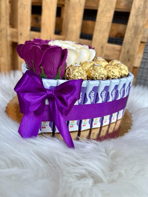 Dortík 03 - Violetta / srdce / 22cm