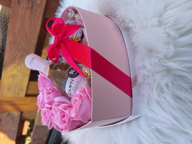 BOX 01 - Love - Pink Prosecco / 22cm