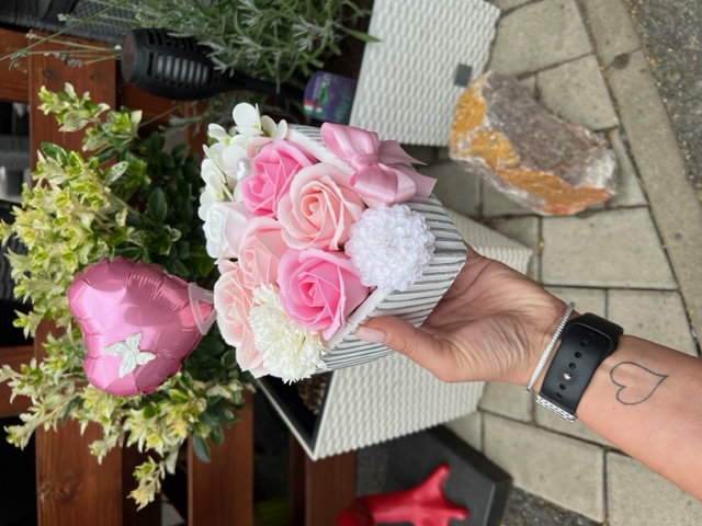 F-BOX stone heart vel. L / 19,5cm