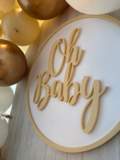 Výzdoba baby shower 1 - orientační cena