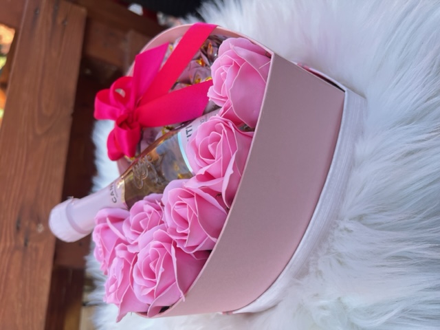 BOX 01 - Love - Pink Prosecco / 22cm