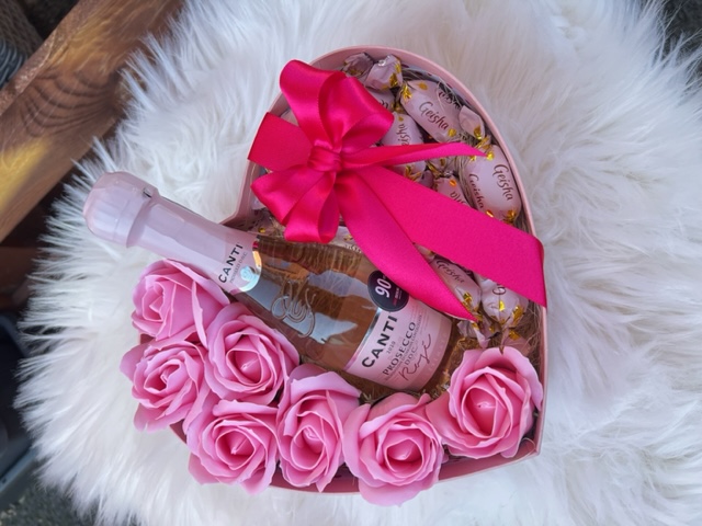 BOX 01 - Love - Pink Prosecco / 22cm